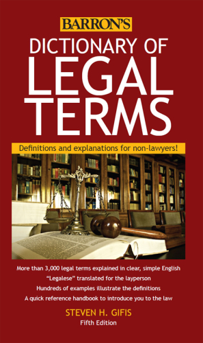 Dictionary of Legal Terms