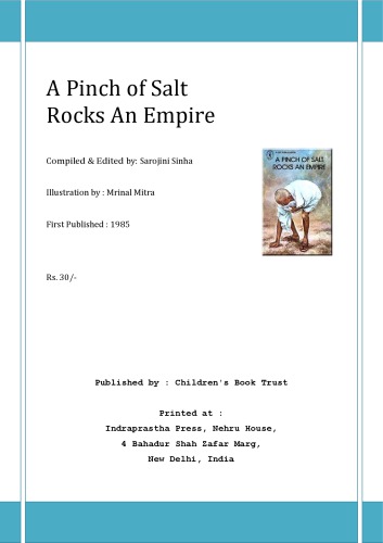 A pinch of salt rocks an empire