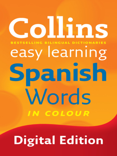 Collins Easy Learning Spanish Words