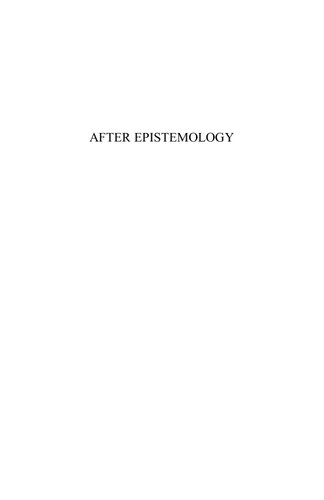 After epistemology