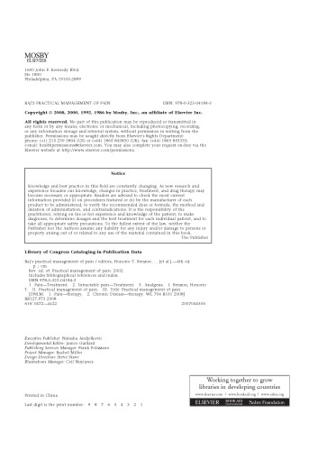 Raj's Practical Management of Pain