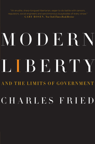 Modern liberty: and the limits of government