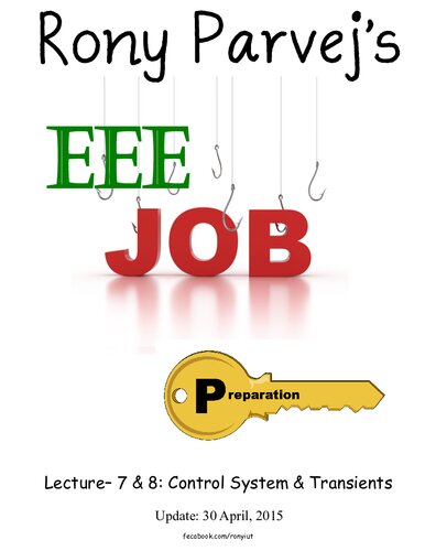 Control Systems and Transients For Competitive exams