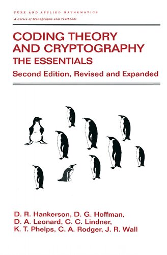 Coding Theory and Cryptography: The Essentials