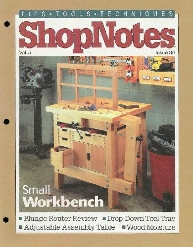 Woodworking Shopnotes 030 - Small Workbench