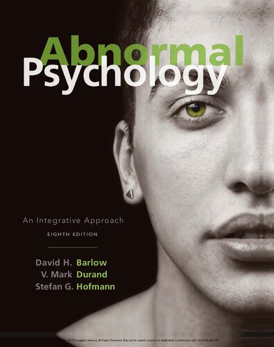Abnormal Psychology: An Integrative Approach