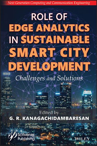 Role of Edge Analytics on Sustainable Smart City Development: Challenges and Solutions