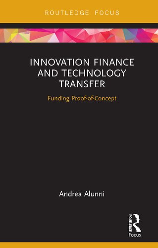 Innovation Finance and Technology Transfer: Funding Proof-of-Concept