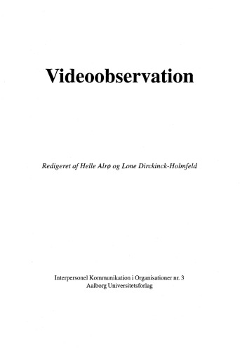 Videoobservation