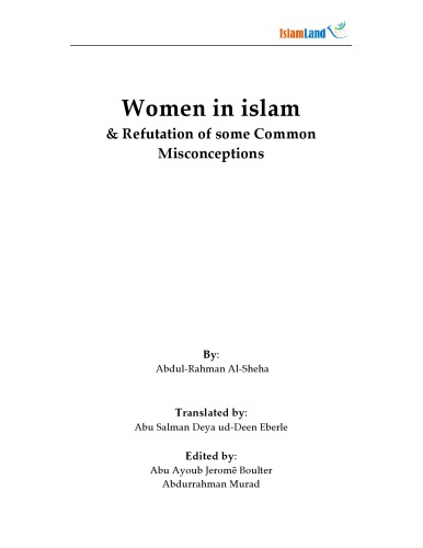 Women in Islam & refutation of some common misconceptions