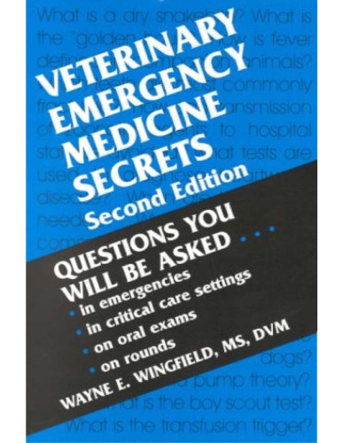 Veterinary Emergency Medicine Secrets