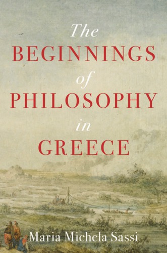 The beginnings of philosophy in Greece
