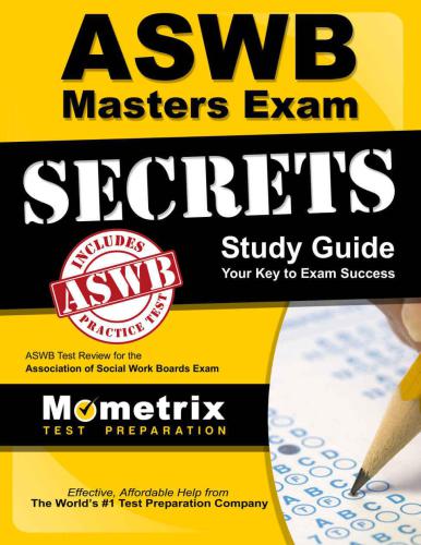 ASWB Masters Exam Secrets Study Guide: ASWB Test Review for the Association of Social Work Boards Exam