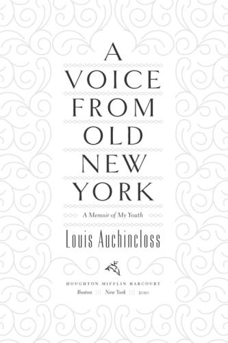 A voice from old New York: a memoir of my youth