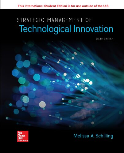 STRATEGIC MANAGEMENT OF TECHNOLOGICAL INNOVATION.