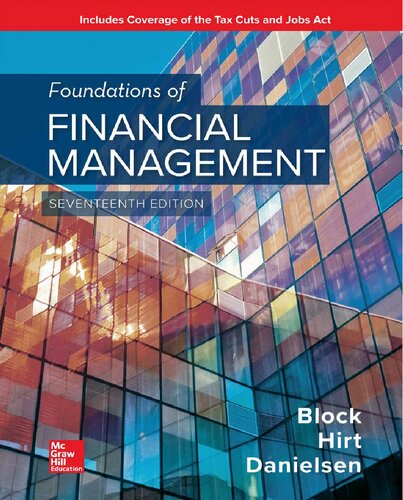 Foundations of financial management