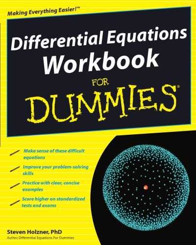 Differential equations workbook for dummies Description based on print version record. - Includes index