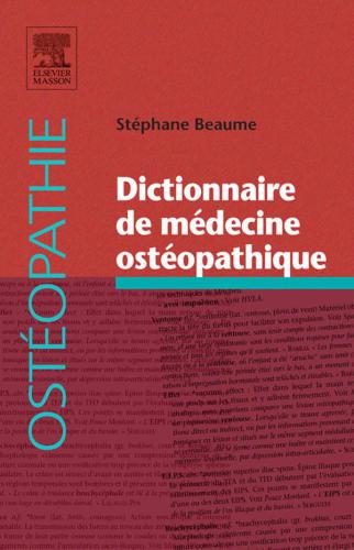 Dictionnaire de médecine ostéopathique