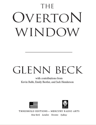 The Overton Window: Overton Window, Book 1