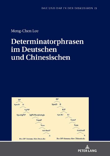 Determinatorphrasen im Deutschen und Chinesischen