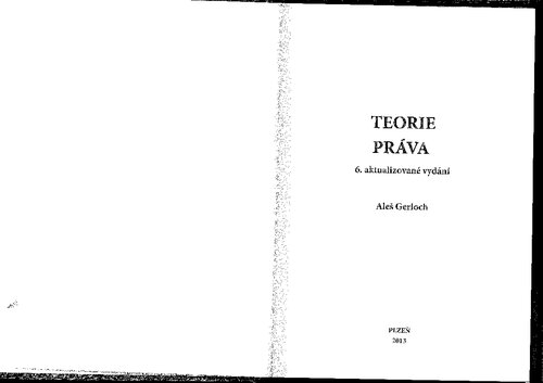 Teorie práva