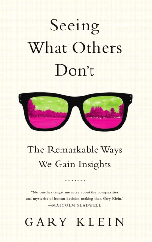 Seeing what others don't: the remarkable ways we gain insights