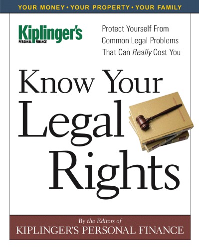 Know your legal rights