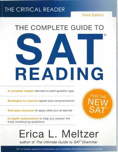 The Complete Guide to SAT Reading