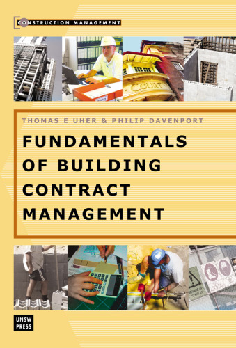 Fundamentals of Building Contract Management