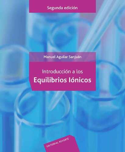 Introducción a los Equilibrios Iónicos (Spanish Edition)