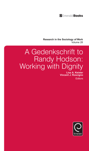 A Gedenkschrift to Randy Hodson