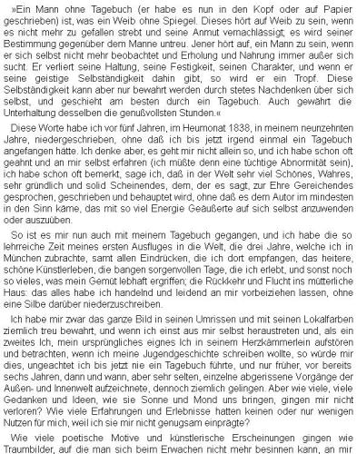 Das Tagebuch und das Traumbuch