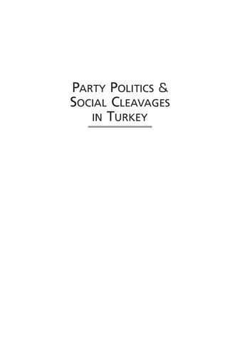 Party politics and social cleavages in Turkey