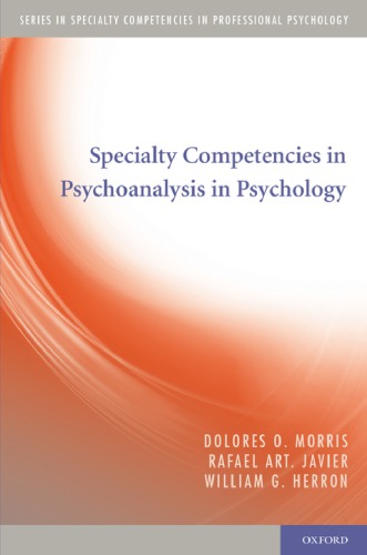 Specialty competencies in psychoanalysis in psychology