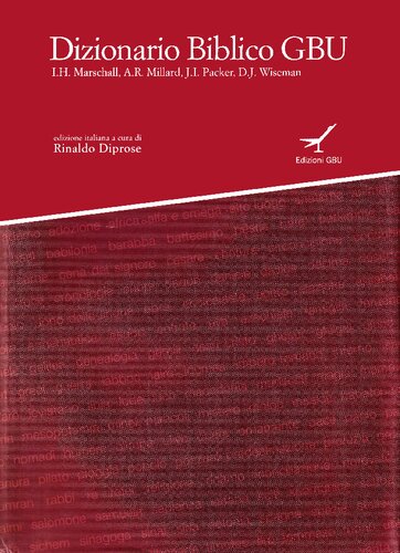 Dizionario biblico GBU