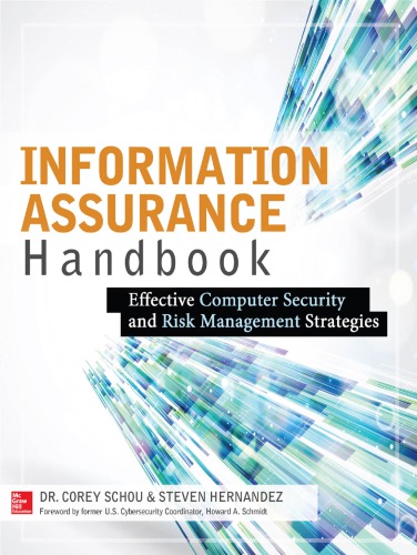 Information assurance handbook: effective computer security and risk management strategies