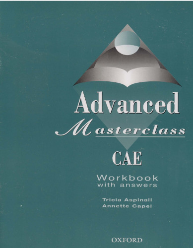Advanced Masterclass CAE: Workbook