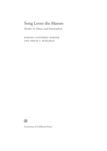 Song Loves the Masses