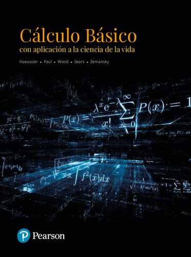 Cálculo básico con aplicación a la ciencia de la vida