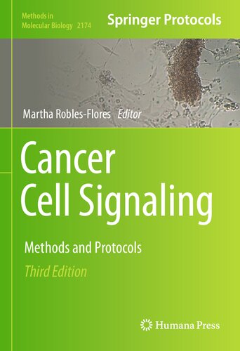Cancer Cell Signaling: Methods and Protocols