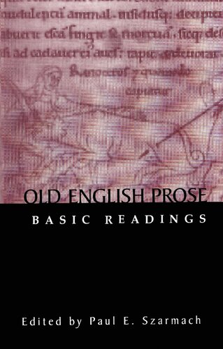 Old English Prose: Basic Readings