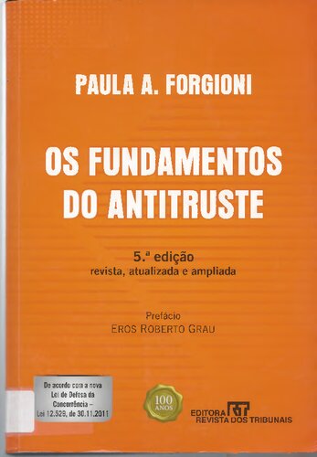 Os Fundamentos do Antitruste