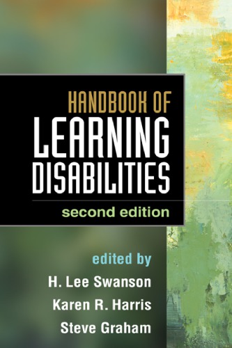 Handbook of learning disabilities