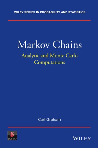 Markov chains: analytic and Monte Carlo computations