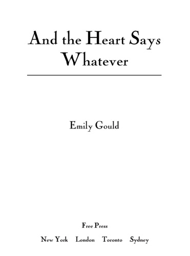 And the Heart Says Whatever