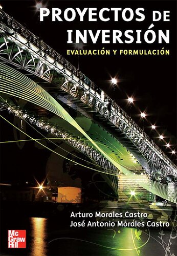 Proyectos de inversión: evaluación y formulación