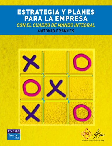 Estrategia y planes para la empresa con el cuadro de mando integral