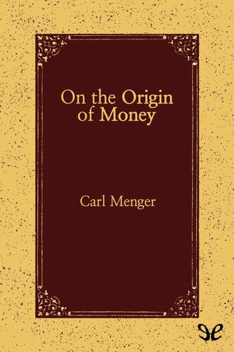 On the Origin of Money