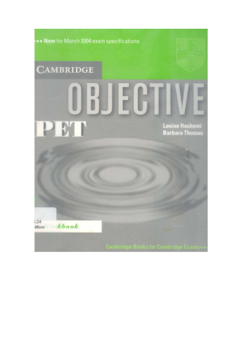 PET Workbook