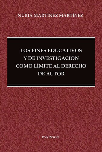 Los fines educativos y de investigación como límite al derecho de autor